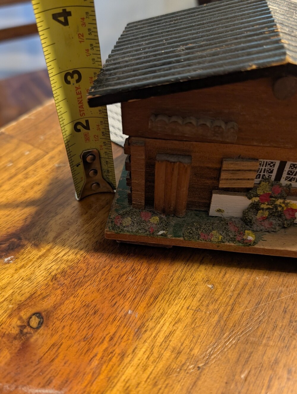 Vintage Music Box Trinket Box Plays  "Somewhere My Love" - Picture 9 of 11